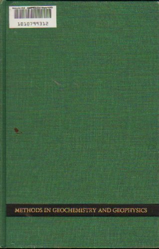 analytical geochemistry 2nd edition energlyn 0444408266, 9780444408266