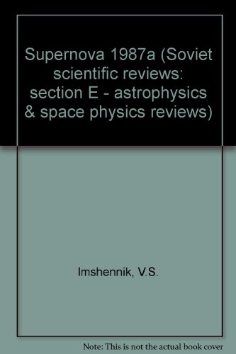 supernova 1987a 1st edition v. s. imshennik, d. k. madezhin 3718649527, 9783718649525