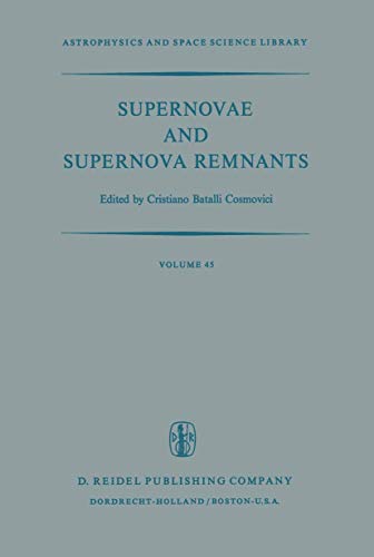 supernovae and supernova remnants proceedings of the international conference on supernovae held in lecce