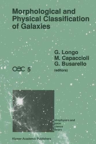 morphological and physical classification of galaxies proceedings of the fifth international workshop of the