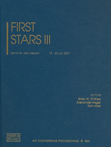 first stars iii 1st edition brian w. oshea 0735405093, 9780735405097
