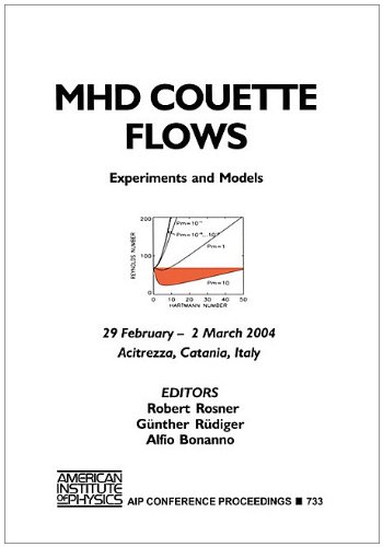 mhd couette flows experiments and models 2004 edition robert rosner, g]nther r]diger, alfio bonanno