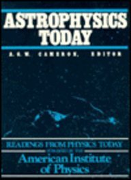 astrophysics today  alastair g. cameron, a. g. w. cameron 088318446x, 9780883184462