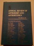 annual review of astronomy and astrophysics 1982 volume 20th, 1982nd edition annual review 0824309200,