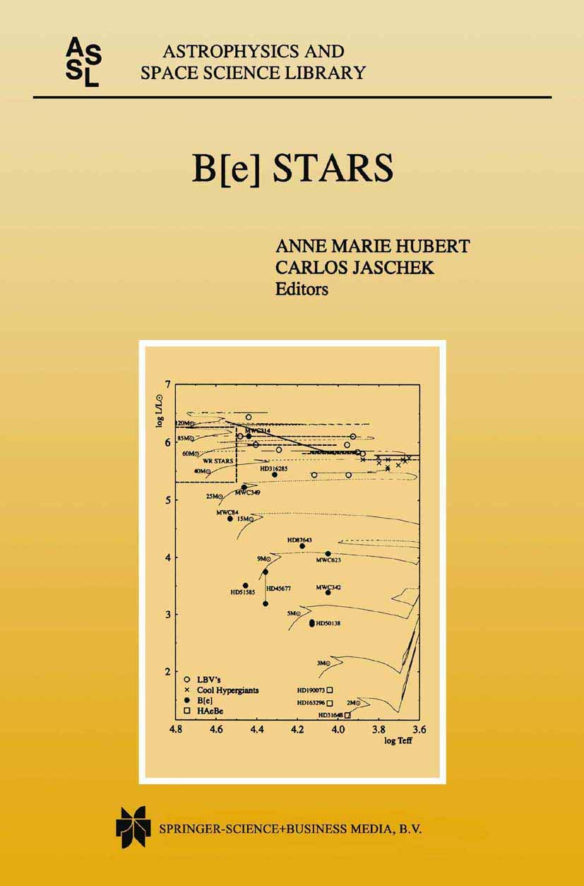 b e stars 1998 edition hubert, anne marie., jaschek, carlos. 0792352084, 9780792352082