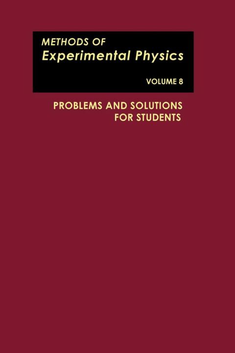 problems and solutions for students note: ex-library copy edition marton, ladislaus, hornyak, william f.