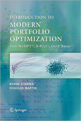 modern portfolio optimization with nuopt  wagner, paul e., vali, gabor (editors) 0387501088, 9780387501086