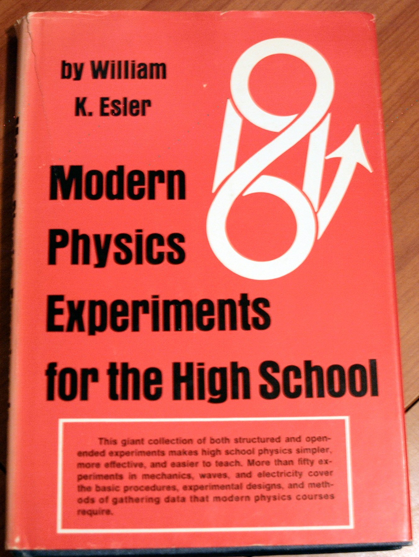 modern physics experiments for the high school  esler, william k 0135970059, 9780135970058