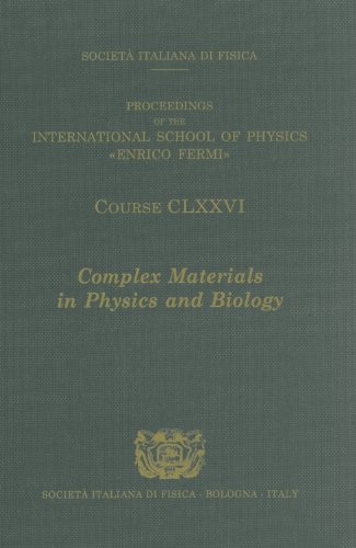 complex materials in physics and biology  f. mallamace, h.e. stanley 1614990700, 9781614990703