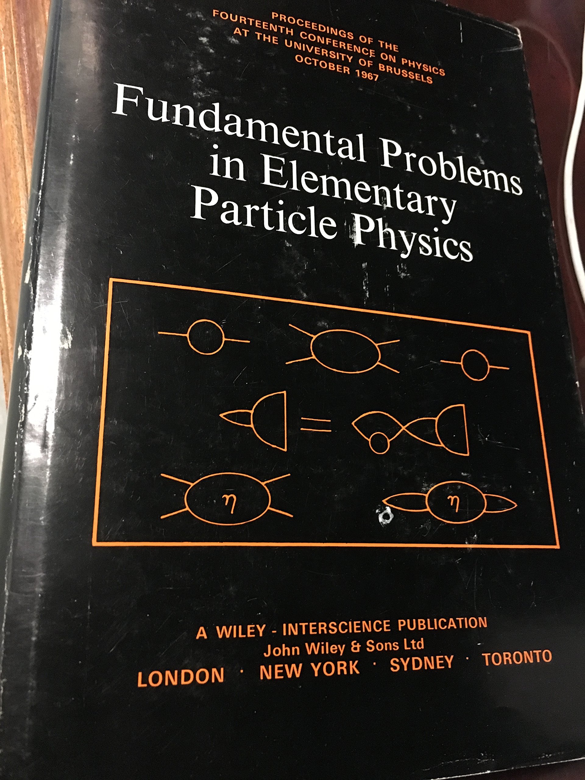 fundamental problems in elementary particle physics  instituts solvay conseil de physique. 0470812567,