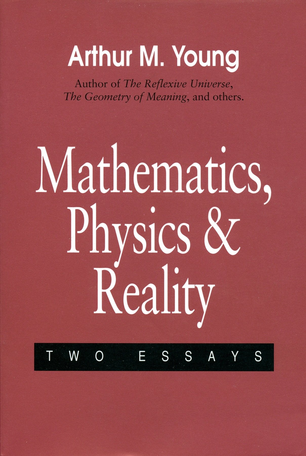 mathematics physics and reality two essays  young, arthur m. 1892160072, 9781892160072
