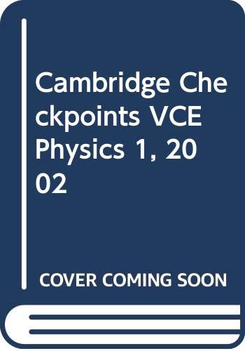 cambridge checkpoints vce physics 1 2002 sydney boydell, russell tytler 0521012899, 9780521012898
