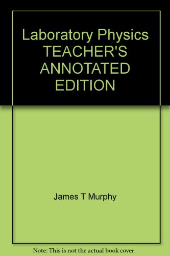 laboratory physics teacher s  james t murphy 0675074940, 9780675074940
