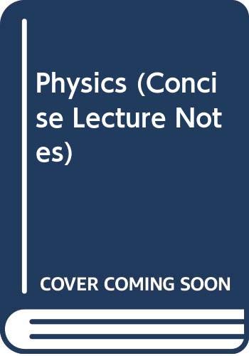 concise lecture notes for physics  r.v. cox 0333424689, 9780333424681