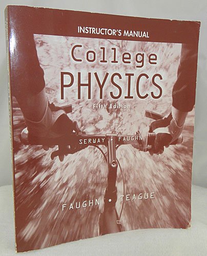 college physics instructor s manual 5th edition serway 0030224896, 9780030224898