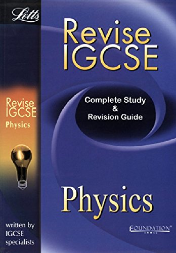 revise igcse physics 2007 edition foundation books 8175965568, 9788175965560