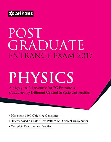 post graduate entrance examinations 20 physics paperback jan 01 2015 arihant experts compilation  arihant