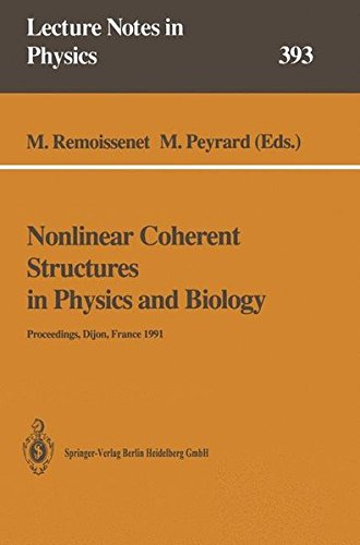 nonlinear coherent structures in physics and biology proceedings of the 7th interdisciplinary workshop held