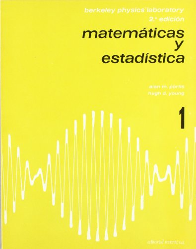 matem ticas y estad stica 1st edition b.p.c. (berkeley physics course) 8429142878, 9788429142877