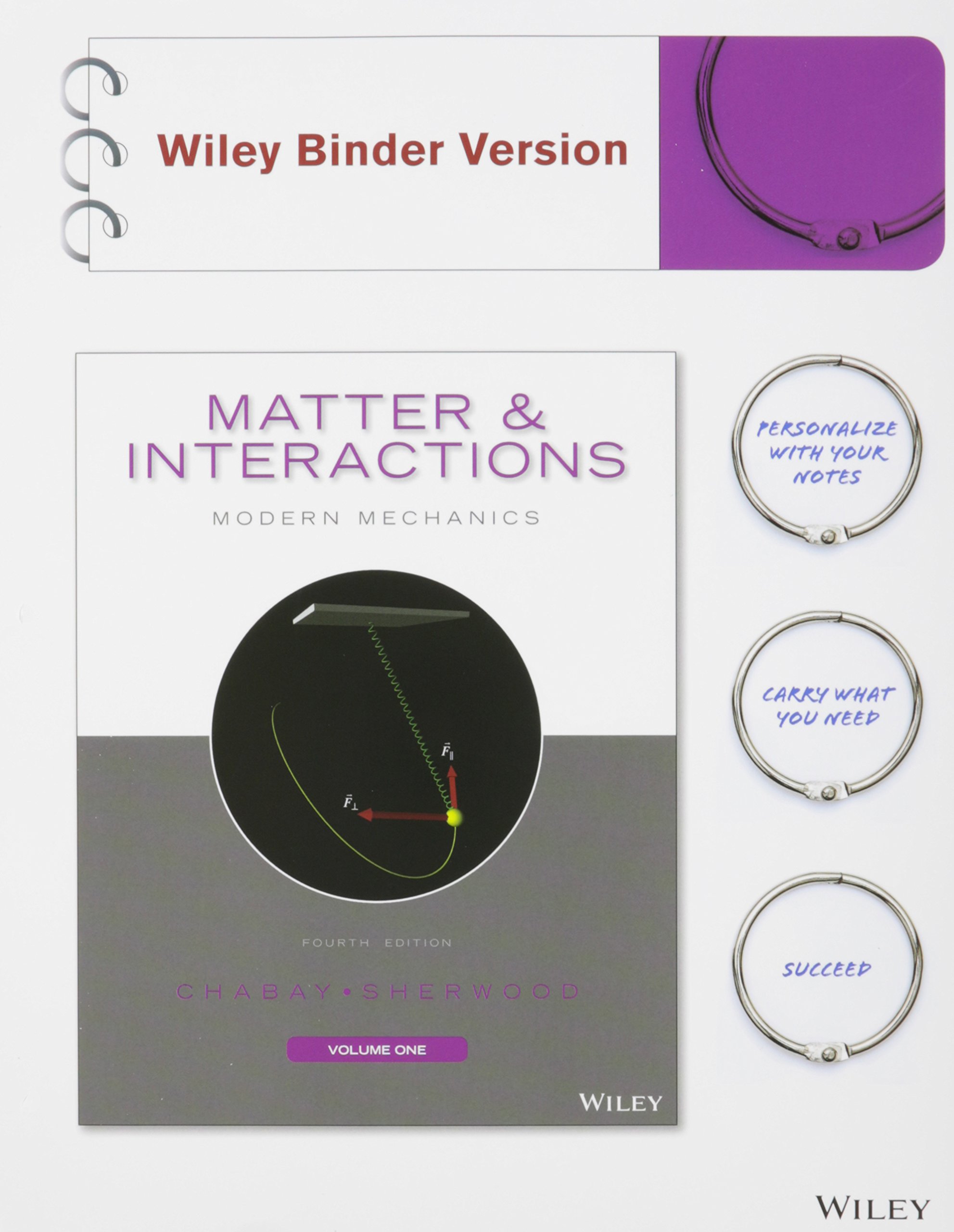 matter and interactions volume i modern mechanics 4e binder ready version with webassign plus physics 1