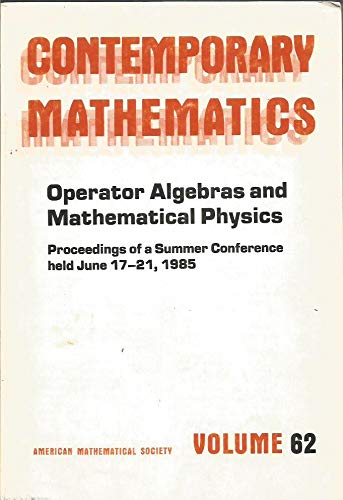 operator algebras and mathematical physics proceedings  jorgensen, palle e. t. 0821850660, 9780821850664