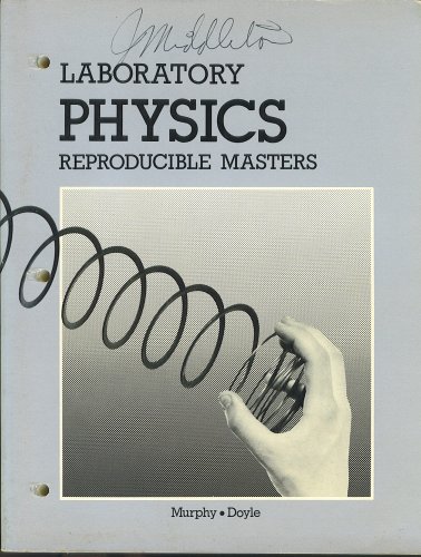 laboratory physics reproducible masters  james t. murphy 0675071410, 9780675071413