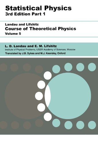 statistical physics volume 5 3rd edition landau, l d, lifshitz, e. m. 0080570461, 9780080570464