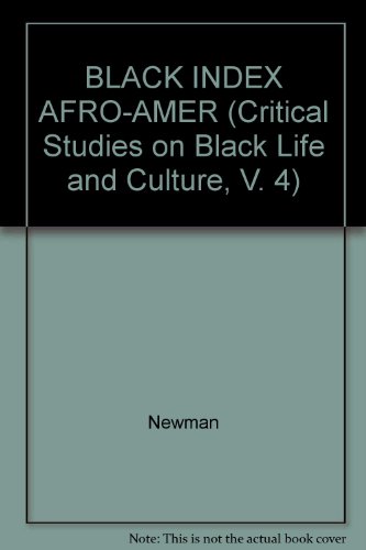 black index afro amer  newman 0824095138, 9780824095130