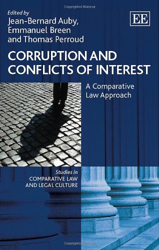 corruption and conflicts of interest a comparative law approach  jean bernard auby, emmanuel breen, thomas