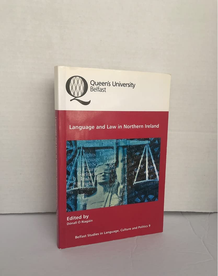 language and law in northern ireland  riagain, donall o. 0853898480, 9780853898481
