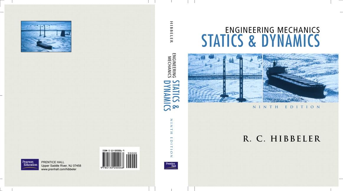 engineering mechanics statics and dynamics 9th edition 9th edition hibbeler. r.c. 0130200069, 9780130200068