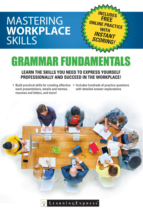 mastering workplace skills grammar fundamentals 1st edition learningexpress 1611030749, 9781611030747