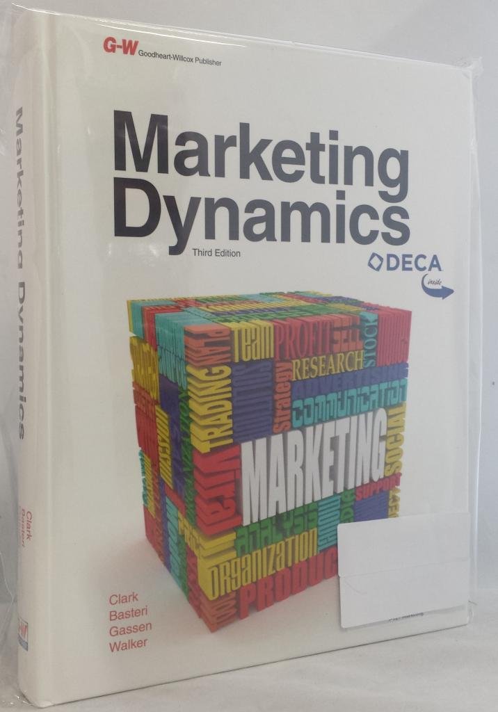 marketing dynamics 3rd edition clark, brenda, basteri, cynthia gendall, gassen, chris, walker, michelle