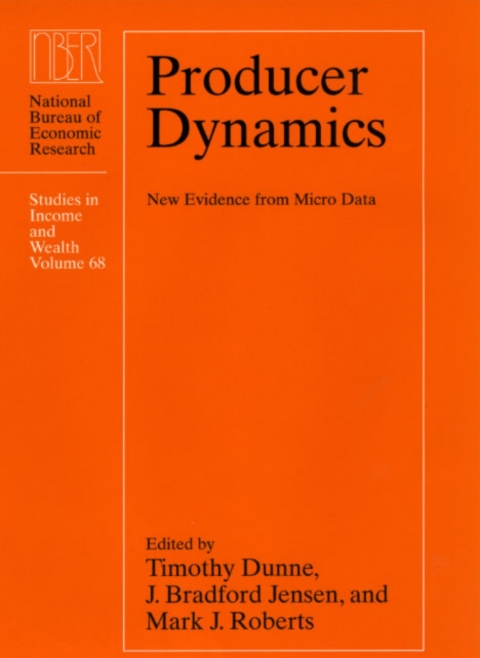 producer dynamics new evidence from micro data 1st edition timothy dunne 0226172570, 9780226172576