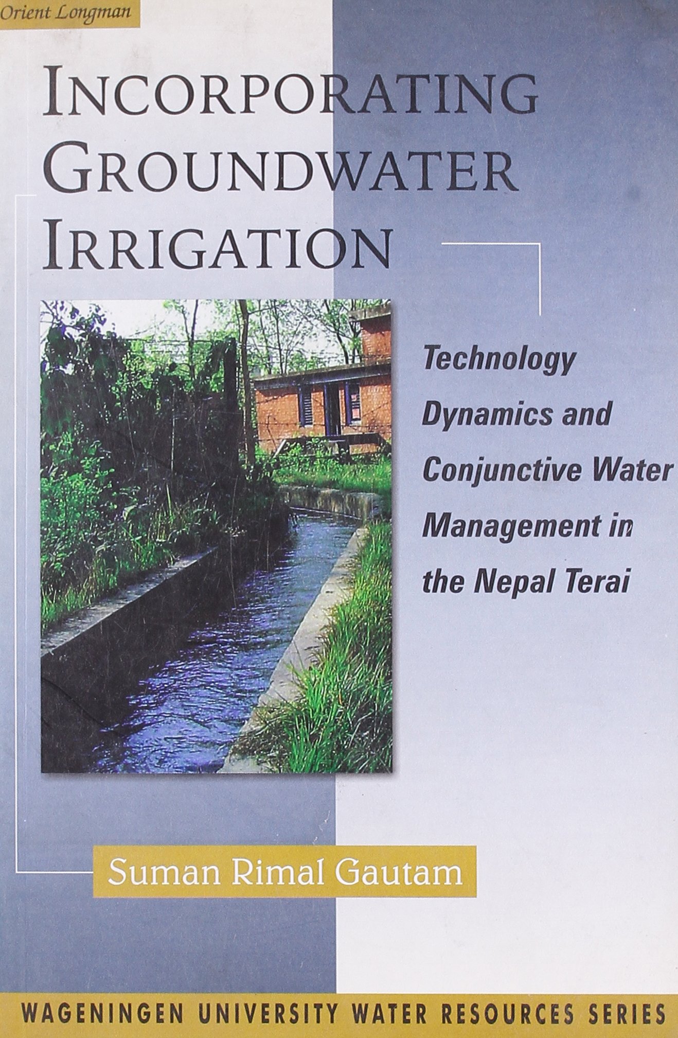 incorporating ground water irrigation technology dynamics and conjunctive water management in the nepal terai