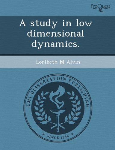 a study in low dimensional dynamics  ryan m. bannen 1243529113, 9781243529114