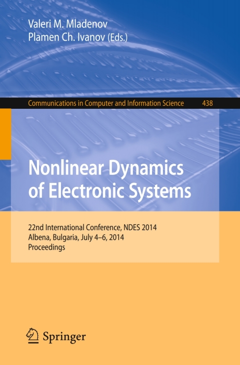 nonlinear dynamics of electronic systems 2nd edition fergal mccaffery 3319086723, 9783319086729