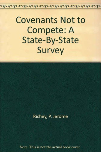 covenants not to compete a state by state survey 1st edition american bar association. committee on employee