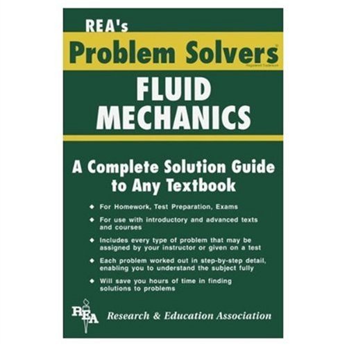 fluid mechanics and dynamics problem solver revised edition the editors of rea, cimbala, john m. 0878915478,