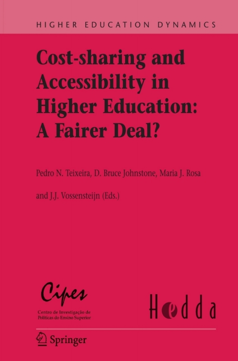 cost sharing and accessibility in higher education a fairer deal 2008 edition andrew monkhouse, terry