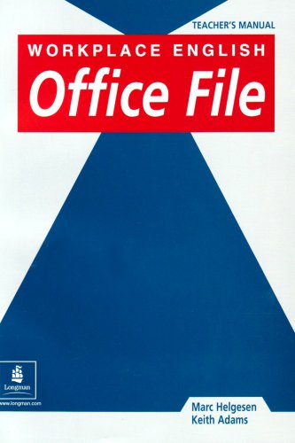 workplace english office file teachers manual  helgesenmarc 0582279259, 9780582279254