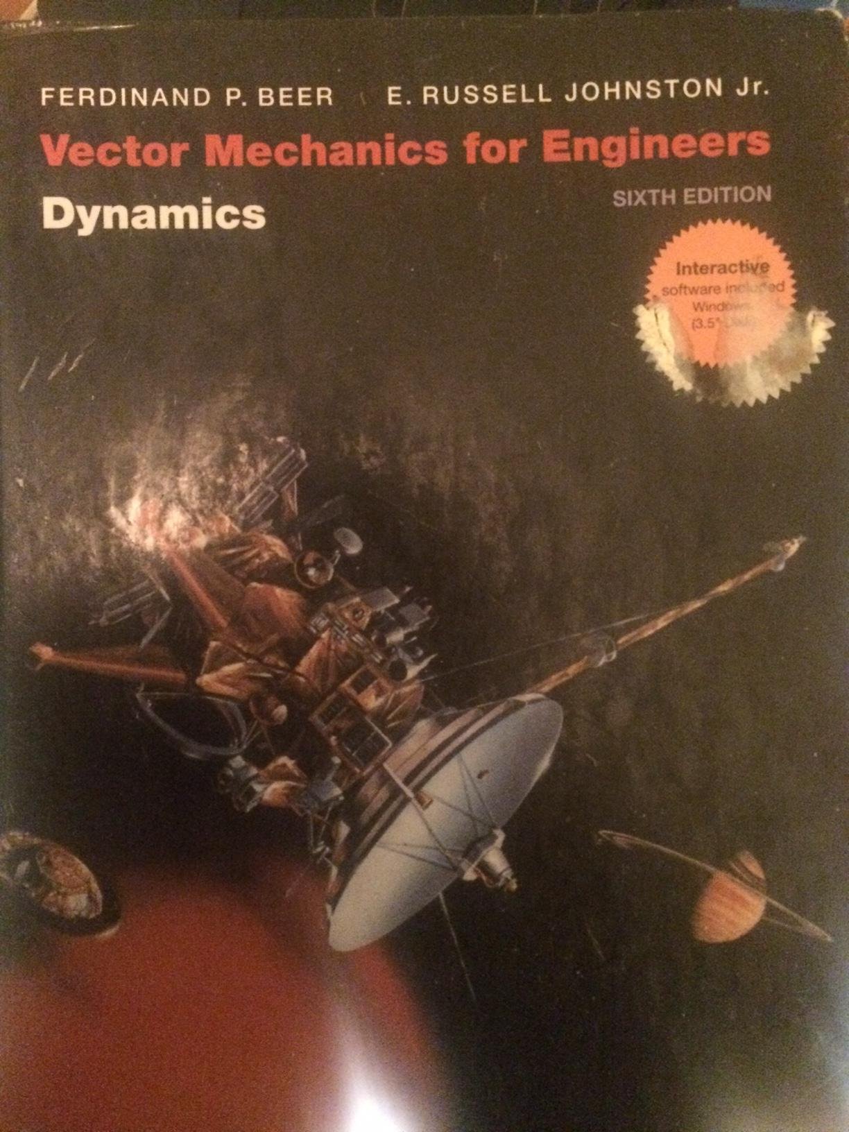 vector mechanics for engineers dynamics/windows 6th edition beer, ferdinand p., johnston, e. russell,