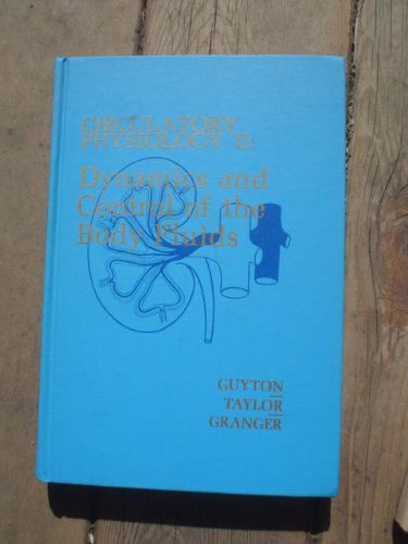 dynamics and control of the body fluids guyton, arthur c. 0721643612, 9780721643618