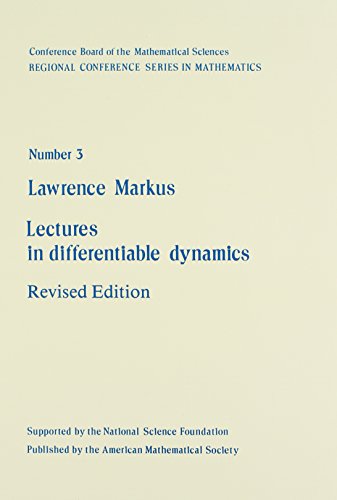 lectures in differentiable dynamics rev sub edition l. markus 0821816950, 9780821816950