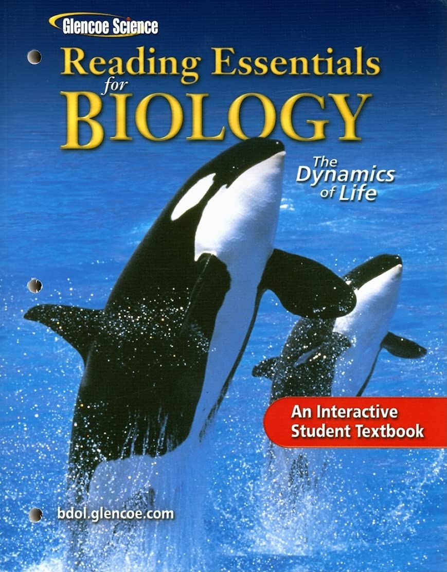 glencoe biology the dynamics of life reading essentials student edition mcgraw hill 0078701813, 9780078701818