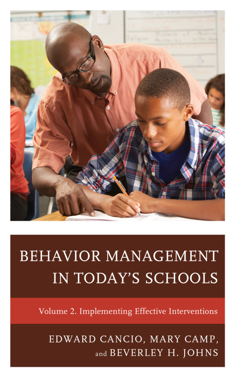 behavior management in today s schools implementing effective interventions 2nd edition cancio, edward, camp,