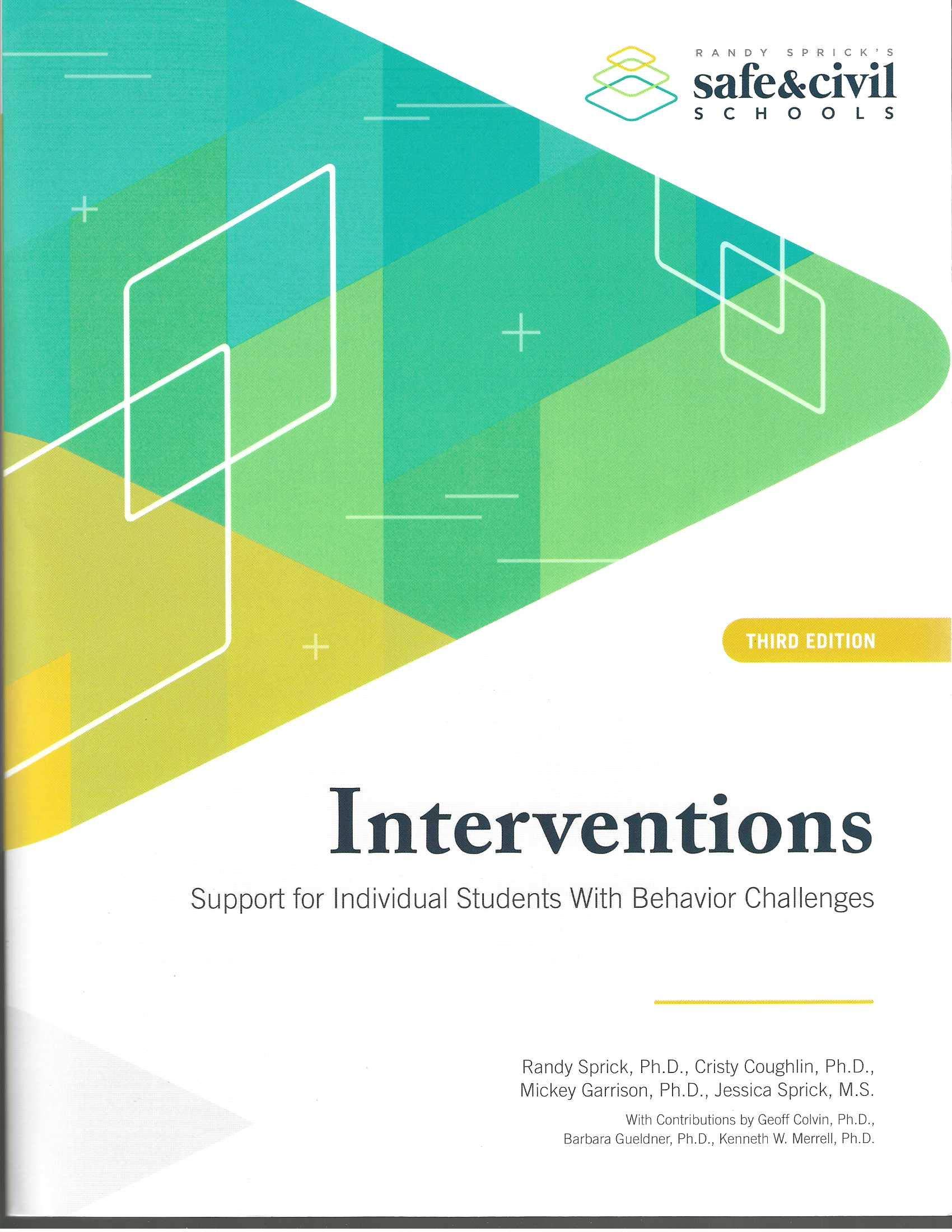 interventions support for individual students with behavior chalenges 3rd edtion 3rd edition randy sprick,