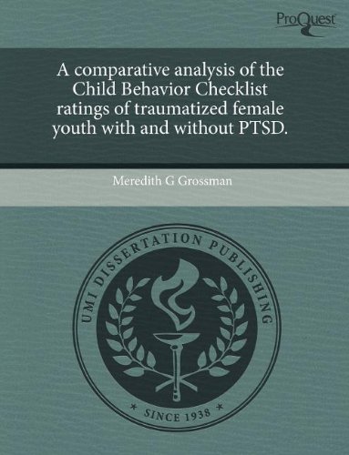 a comparative analysis of the child behavior checklist ratings of traumatized female youth with and without