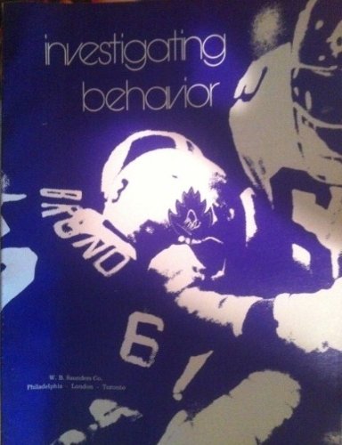 mini course in biology investigating behavior a study guide  american institute of biological science