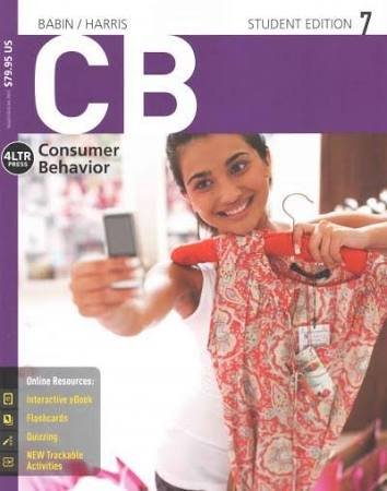 cb 6 consumer behavior instructor edition  babin/harris 1285193504, 9781285193502